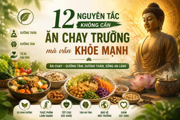12 nguyên tắc ăn chay đúng cách