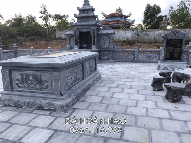 Mẫu Mộ đá an táng 1 lần (mộ hung táng) – Mộ chôn 1 lần