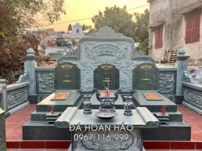 Xây dựng lăng Mộ tổ gia tộc, dòng họ đẹp, trang trọng.