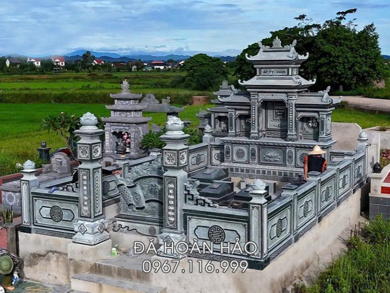 TOP #20+ Mẫu Lăng Mộ Đá Gia Đình Đẹp, Chất Lượng, Bền Đẹp