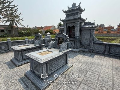 Khuôn viên quy hoạch lăng mộ bài bản, khoa học, có tính phong thủy, tâm linh.