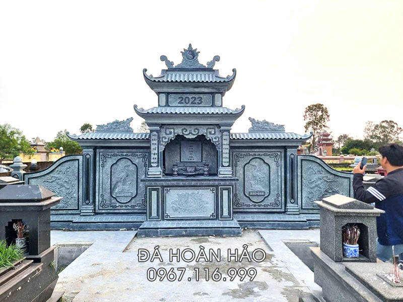 Chọn hướng đặt Lăng thờ đá trong khu Lăng Mộ như thế nào