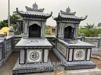 Kinh Nghiệm Xây Mộ đá 1 mái - Mẫu Mộ đá 1 mái đẹp, được lựa chọn nhiều hiện nay
