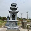 Mẫu Mộ đá 3 mái tại Ninh Bình chất lượng, giá tốt (Mộ ba mái)