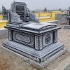 Mẫu Mộ đá đơn đẹp - Mộ đá tam sơn tại Ninh Bình