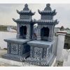 Mộ Đá 2 Mái Đẹp – Thiết Kế Truyền Thống Được Ưa Chuộng