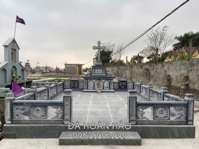 Xây Lăng mộ đá công giáo chất lượng cao, giá hợp lý.
