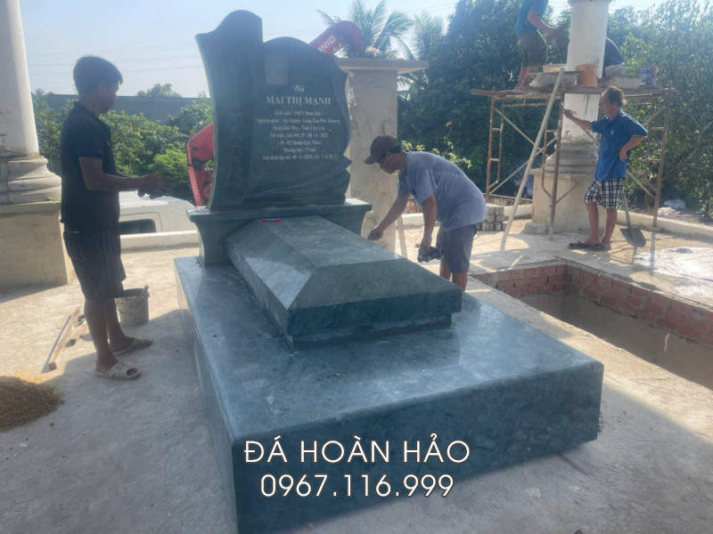 Xây Mồ đá tại Cà Mau