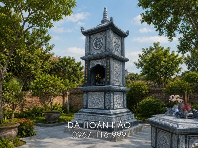 Kinh Nghiệm Xây Mộ Tháp Đá (Mộ Đá Tháp) tại Chùa