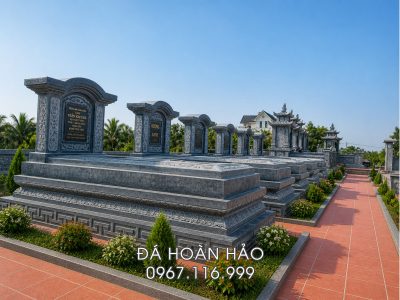 Tư vấn, lắp đặt Mộ đá xanh rêu đẹp, chất lượng cho gia đình tại Đồng Nai (Xây Mộ tại Đồng Nai Uy tín)