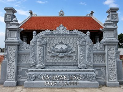 Mẫu Cuốn Thư Đá Nhà thờ Tổ - Từ đường đẹp, chất lượng 2026