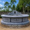 Mẫu Mộ đá tròn đẹp cho Bố Mẹ - Ông Bà, đường kính 167cm