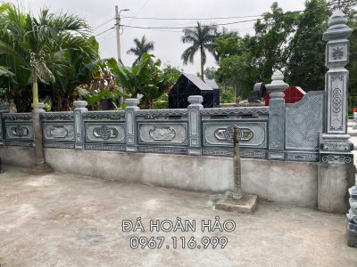 Mẫu Tường Rào đá - Hàng Rào Đá Lăng Mộ Đẹp, Chất Lượng Cao