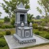 Tư vấn Lắp đặt Mộ đá 1 mái đẹp tại Hải Dương