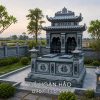 Tư vấn Xây Mộ đá đôi 2 mái tại Ninh Bình Uy tín 2026