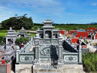 Xây Lăng Mộ đá đẹp 30m2