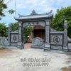 Cổng Đá Nhà Thờ Họ Đẹp - Mẫu Cổng đá 1 mái đẹp #congda