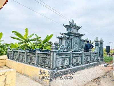 Mẫu Lan Can Đá - Tường Rào Đá khu Lăng Mộ Đẹp, Giá Rẻ