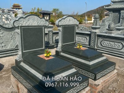 Mẫu Mộ Đá Xanh Rêu Cổ Điển - Xây Mộ Đá Uy tín tại Ninh Bình 2027