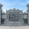 Cuốn thư đá chạm khắc Hổ Hạ Sơn ý nghĩa chấn trạch, bảo vệ linh khí tại khu Lăng Mộ đá | Đá mỹ nghệ Hoàn Hảo Ninh Bình.
