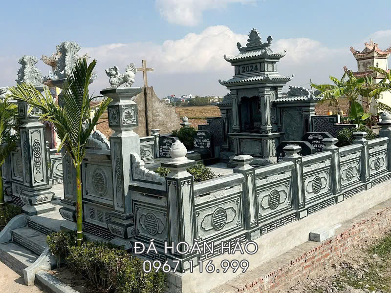 Xu Hướng Thiết Kế Khu Lăng Mộ Bố Mẹ Hiện Đại Cho Diện Tích Nhỏ Năm 2026 27 Khuôn viên quy hoạch xây Lăng Mộ đá có diện tích khoảng 40m2