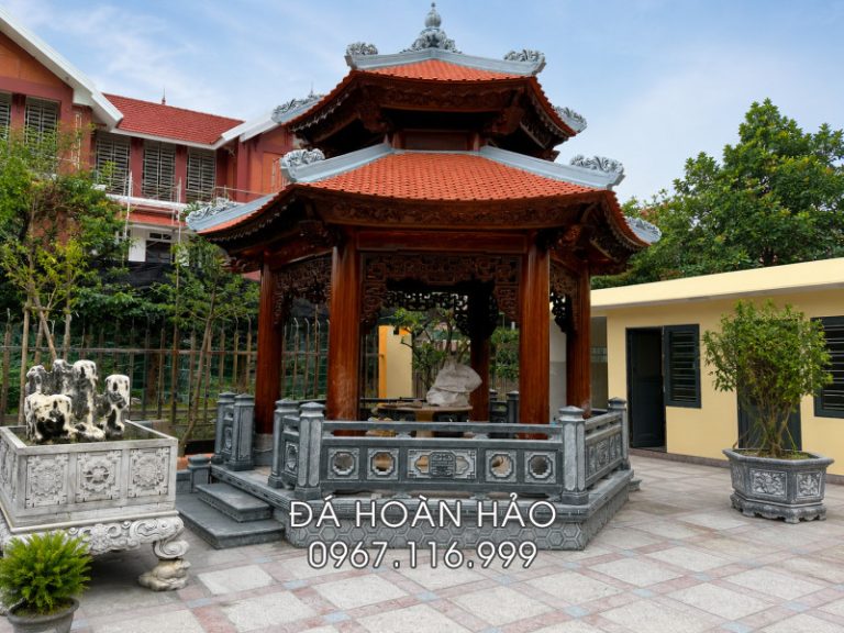 Lan Can Lầu Đá Lục Giác – Lan can đá Lầu Lục Giác (Lầu Chè)