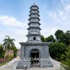 Lăng Mộ Tháp _ Bảo Tháp Đá 7 Tầng Mái