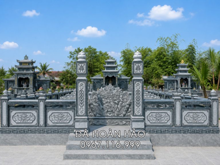 Mẫu Cổng đá giá rẻ cho khu Lăng Mộ đá xanh Thanh Hóa
