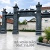 Mẫu Cổng tam quan (cổng đá tam quan) cho Nhà Thờ Họ - Tổ đường