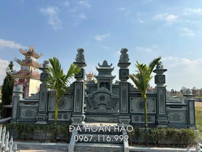 Xu Hướng Thiết Kế Khu Lăng Mộ Bố Mẹ Hiện Đại Cho Diện Tích Nhỏ Năm 2026 18 Mau Cong vao Lang Mo da dep