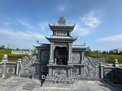 Xu Hướng Thiết Kế Khu Lăng Mộ Bố Mẹ Hiện Đại Cho Diện Tích Nhỏ Năm 2026 20 Mau Lang tho da dep pho bien hien nay Langthoda