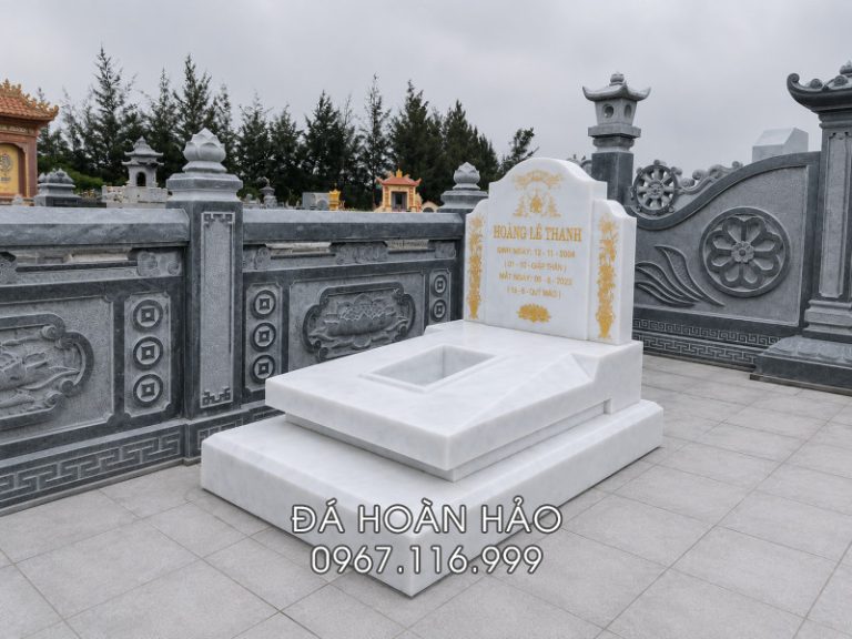Mẫu Mộ đá cho người mất khi còn trẻ (Mộ đá đơn thân)