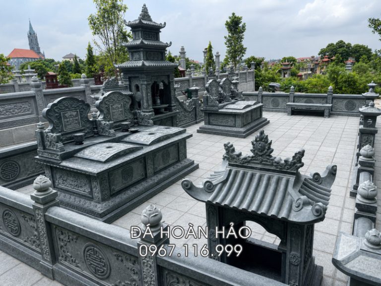 Cách sắp xếp mộ ông bà và bố mẹ – Đá mỹ nghệ Hoàn Hảo