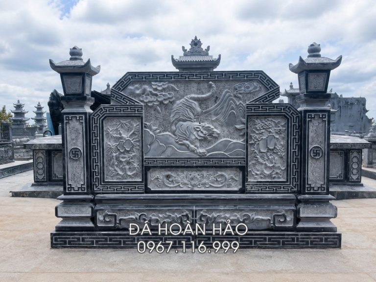 Cuốn Thư Đá Mãnh Hổ Hạ Sơn ý nghĩa sức mạnh, quyền uy và bản lĩnh