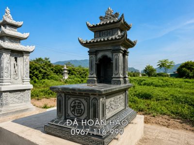 Trang chủ 105 Mộ đá 2 mái - Đá mỹ nghệ Hoàn Hảo Ninh Bình